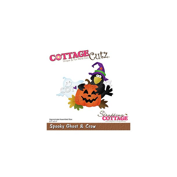 Cottage Cutz - CC-816 - Spooky Ghost &amp; Crow