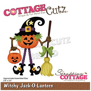 Cottage Cutz - CC-824 - Witchy Jack-O-Lantern