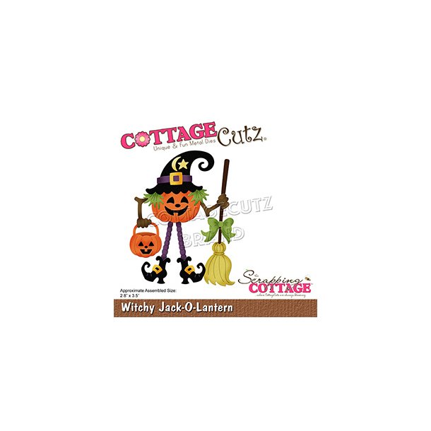 Cottage Cutz - CC-824 - Witchy Jack-O-Lantern
