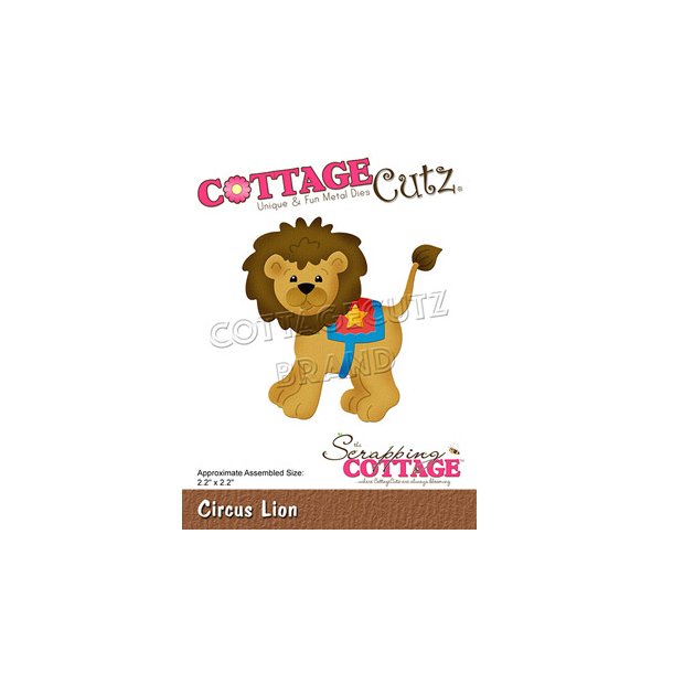 Cottage Cutz - CC-855 - Circus Lion