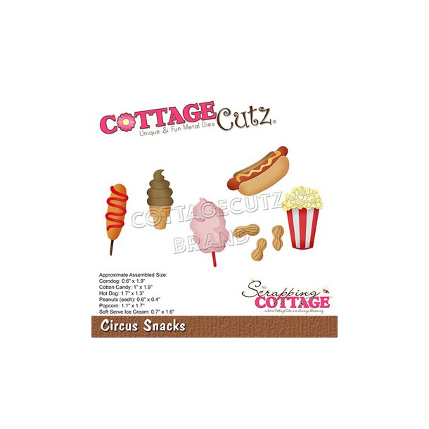 Cottage Cutz - CC-859 - Circus Snacks