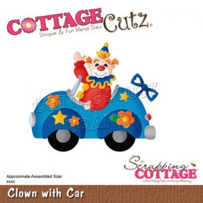 Cottage Cutz - CC-864 - Clown with Car