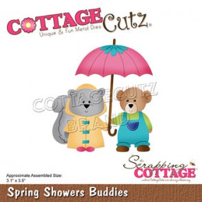 Cottage Cutz - CC-884 - Spring Showers Buddies