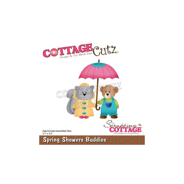 Cottage Cutz - CC-884 - Spring Showers Buddies