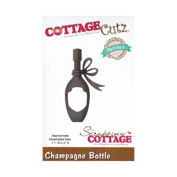 Cottage Cutz - CCP-011-Champagne Flaske