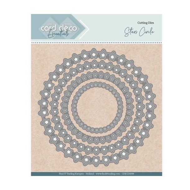 Card Deco Dies - CDECD0098 - Stars Circle