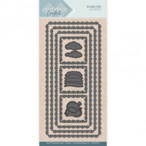 Card Deco Dies - CDECD0056 - Slimline Clouds