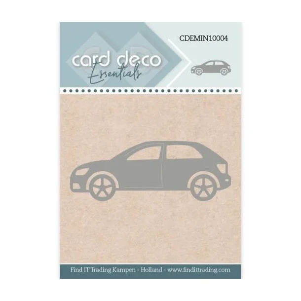 Card Deco Mini Dies - CDEMIN10004 - Car
