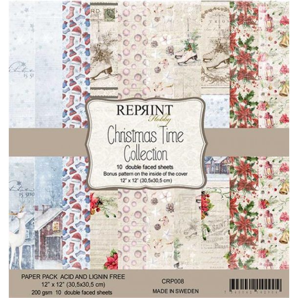 REPRINT Paperpack 30x30 CPR008 - Christmas Time