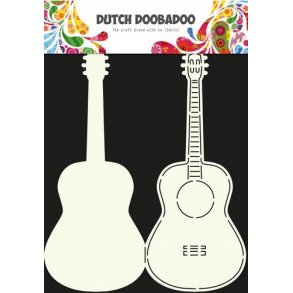 Dutch Doobadoo Card Art - Guitar A4