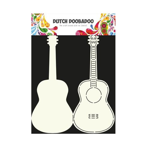 Dutch Doobadoo Card Art - Guitar A4