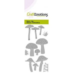 CraftEmotions Die - 0221 - Various Mushrooms