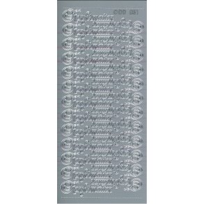 Stickers DD 031 - Konfirmation - Slv