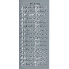 Stickers DD 45 032 - Konfirmation - Slv