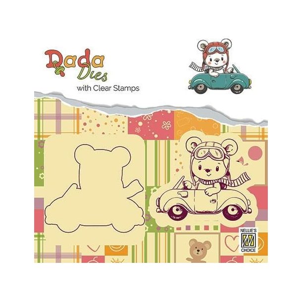 Nellie's DDCS002 - Bear with car