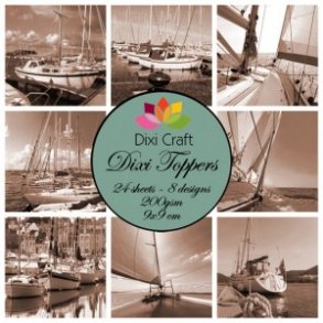 Dixi Craft Toppers 9x9cm 24 ark ET0220