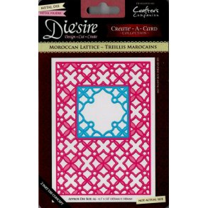 Die Sire Die-Moroccan Lattice-DS-CAD6-MLAT