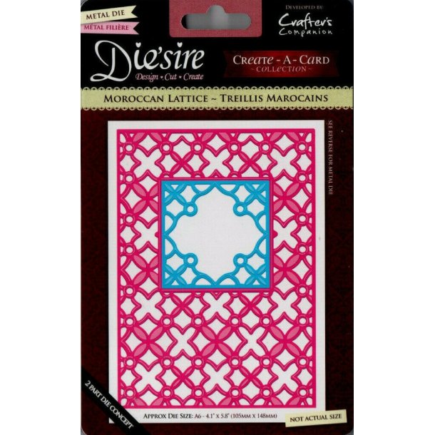 Die Sire Die-Moroccan Lattice-DS-CAD6-MLAT