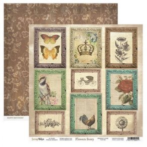ScrapBoys Scrapbooking Ark - FLST-06 - Flowers Story