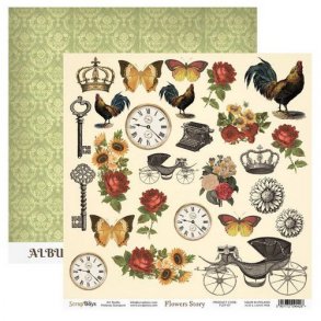 ScrapBoys Scrapbooking Ark - FLST-07 - Flowers Story