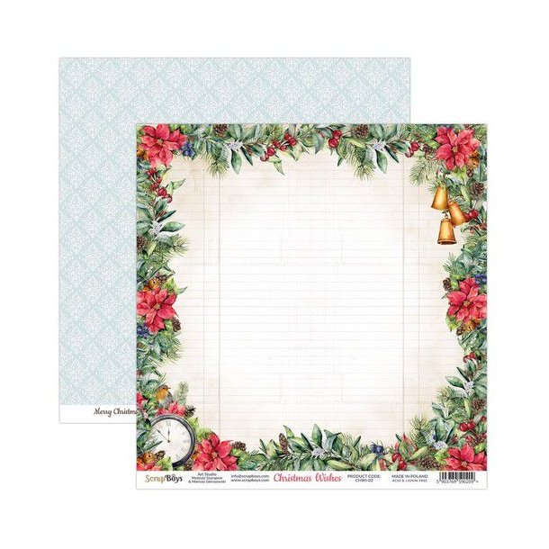 ScrapBoys Scrapbooking Ark - CHWI-02 - Christmas Wishes