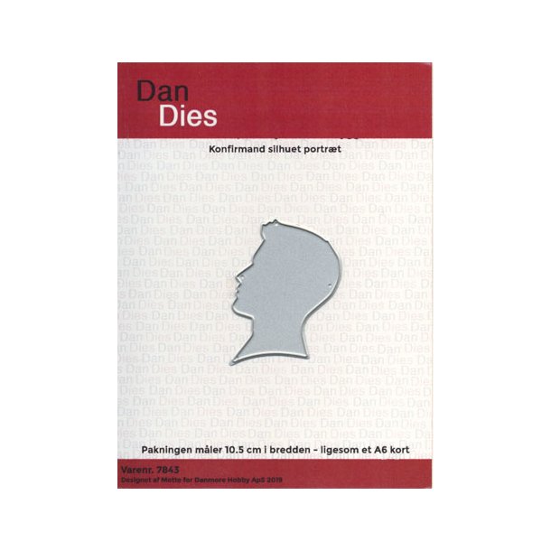 Dan Dies 7843 - konfirmand silhuet