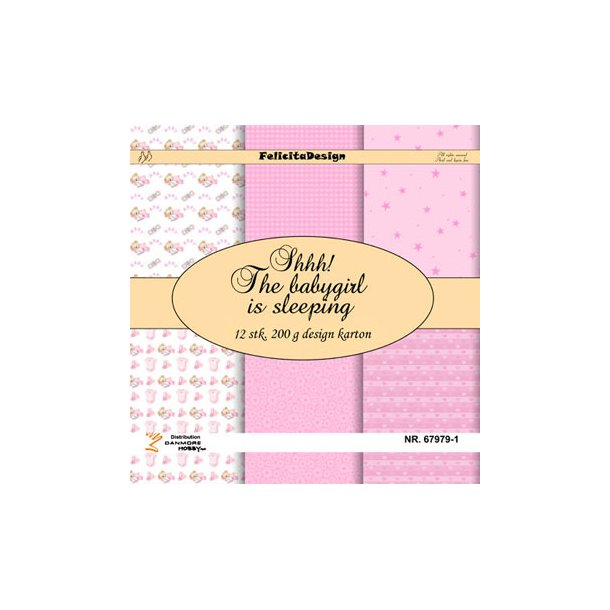 FelicitaDesign  - Shhh! The babygirl is sleeping - 67979-1  