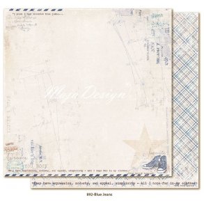 Maja Design Scrapbooking Ark - 892 -Blue Jeans