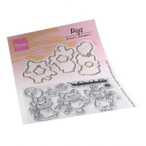 Marianne Design Stempel + Dies - EC0187 - Eline's Pigs