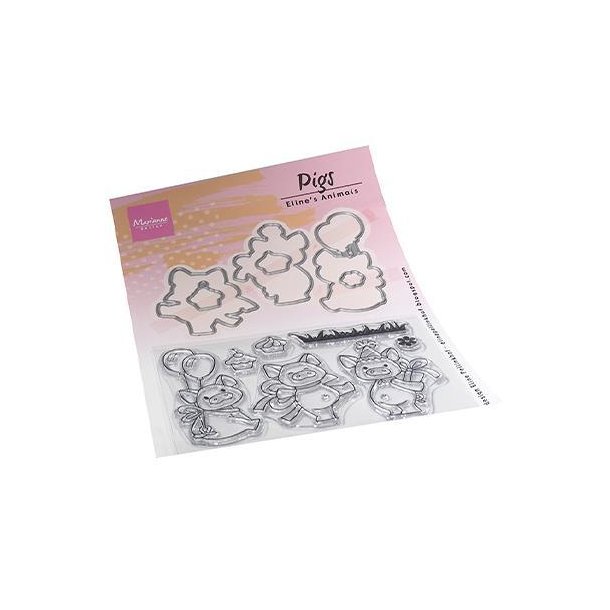 Marianne Design Stempel + Dies - EC0187 - Eline's Pigs