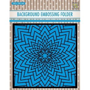 Nellie Snellen Embossing Folder EEB022 - Big Star