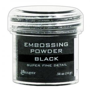 Ranger Embossing Powder 34ml - EPJ37392 - Super Fine Black 
