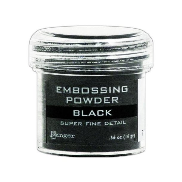 Ranger Embossing Powder 34ml - EPJ37392 - Super Fine Black 