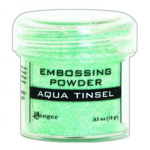 Ranger Embossing Powder 34ml - EPJ60413 - Aqua Tinsel 