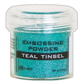 Ranger Embossing Powder 34ml - EPJ64589 - Teal Tinsel 