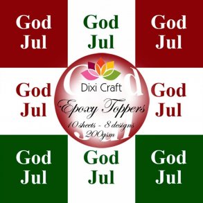 Dixi Craft Epoxy Toppers 9x9cm 10Ark - EPT012