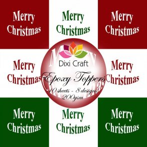 Dixi Craft Epoxy Toppers 9x9cm 10Ark - EPT014