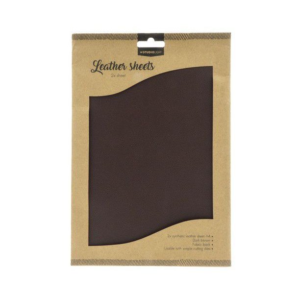Studio Light Fake Leather FLSSL03 - Dark Brown 