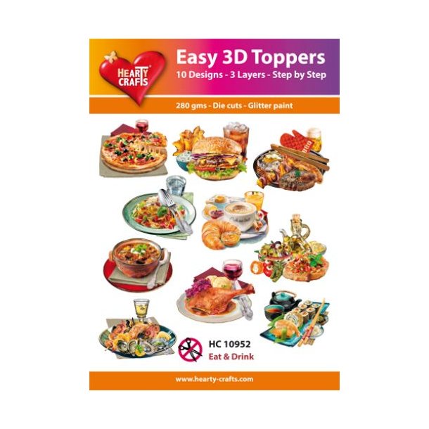 Easy 3D Toppers HC10952