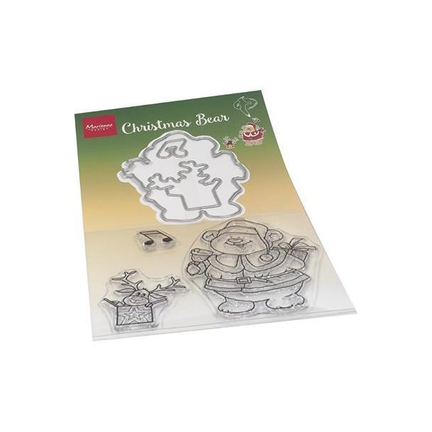 Marianne Design Stempel + Dies - HT1658 - Hetty's Christmas Bear