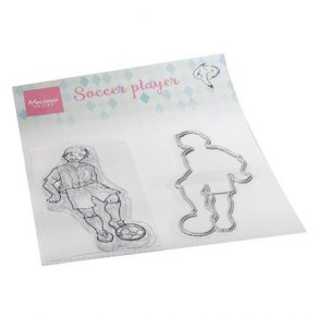 Marianne Design Stempel + Dies - HT1662 - Soccer Player