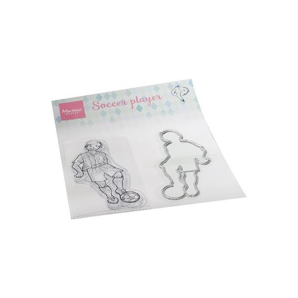 Marianne Design Stempel + Dies - HT1662 - Soccer Player