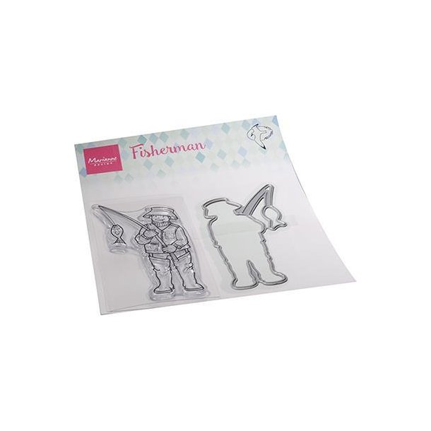 Marianne Design Stempel + Dies - HT1663 - Fisherman