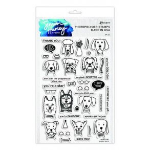 Ranger SH Clearstamps 6x9 Puppy Puns HUR71587