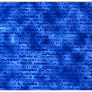 Indbyelse 14x28 cm Bl