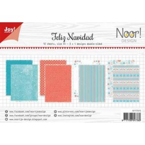 Joy Papirsblok A4 - 12 Ark dobbeltsidet - 6011/0615 - Feliz Navidad