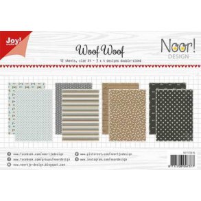 Joy Papirsblok A4 - 12 Ark dobbeltsidet - 6011/0616 - WoofWoof