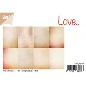 Joy Papirsblok A4 - 12 Ark dobbeltsidet - 6011/0507
