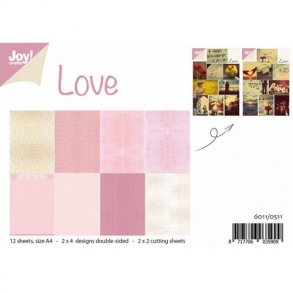 Joy Papirsblok A4 - 12 Ark dobbeltsidet - 6011/0511
