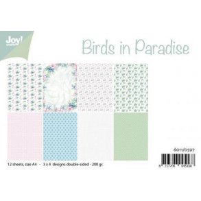 Joy Papirsblok A4 - 12 Ark dobbeltsidet - 6011/0597